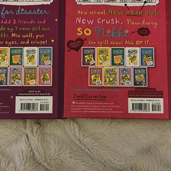 DORK DIARES 1 AND 2 - Picture 5 of 5